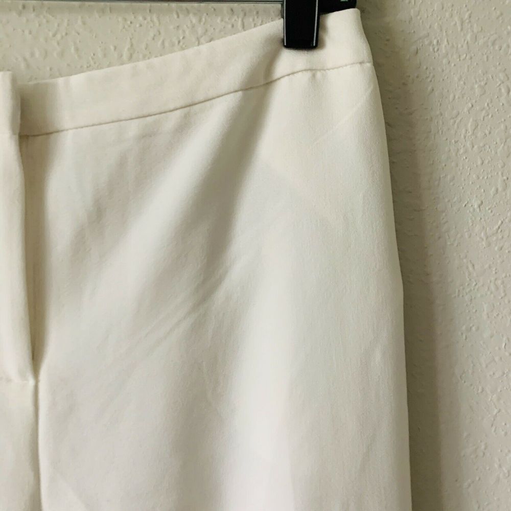 Missguided White High Waist Cropped Skinny Pants - Picture 3 of 5